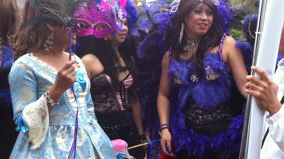 Ready for the parade