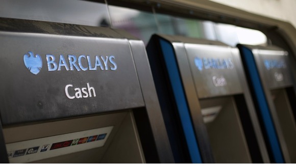 Barclays cash machines.