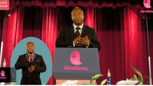 The advert makes fun of Thamsanqa Jantjie's ill-fated turn next to world leaders.