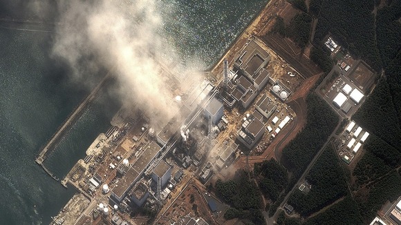 The No.3 nuclear reactor of the Fukushima Daiichi nuclear plant, March 14, 2011