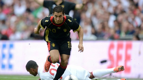 There has been much speculation linking Belgian striker Eden Hazard with Chelsea this week