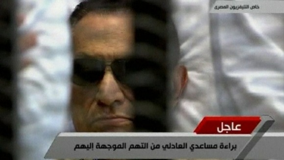 Former Egyptian president Hosni Mubarak has been sentenced to life in prison.