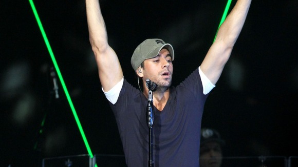 Julio Iglesias's son, Enrique, has also become a world famous singer