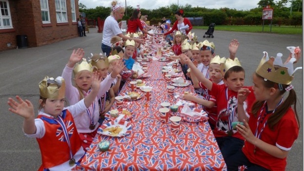 Children at table