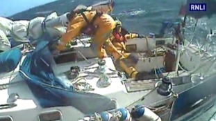 A decision was made to transfer one of the lifeboat crew to the yacht.