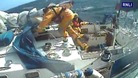 A decision was made to transfer one of the lifeboat crew to the yacht.