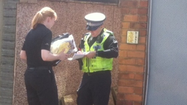 Officers at Burnholme Grove