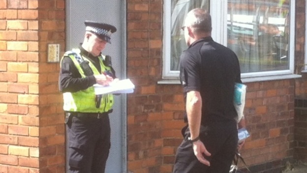 Officers at Burnholme Grove