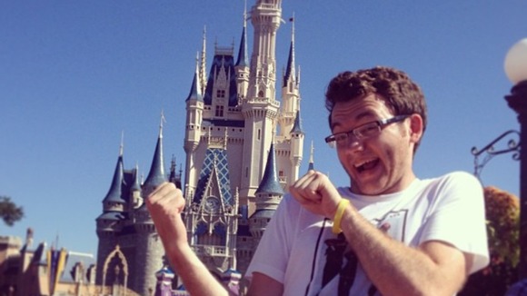 File photo of Stephen at Disneyland.