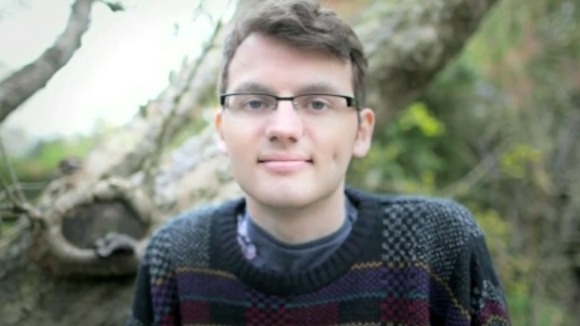 Stephen Sutton smiling.