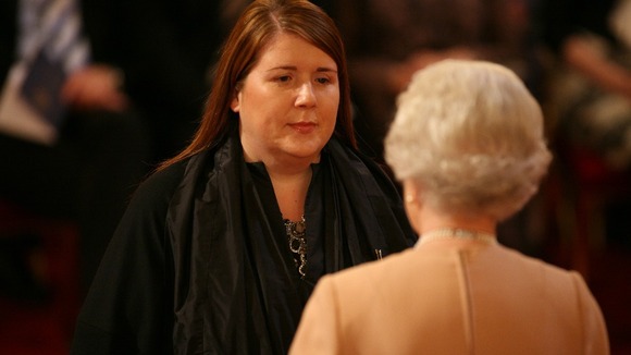 Professor Louise Wilson from London was made an OBE by The Queen at Buckingham Palace in 2008