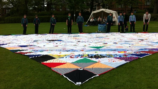 Scouts break world record