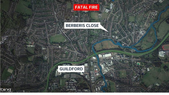 Map of scene