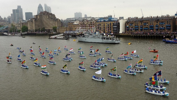 Royal river pageant