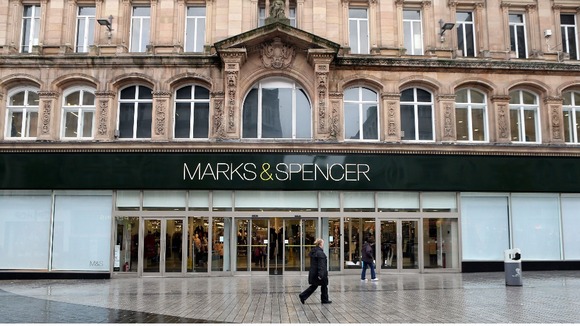M&S shopfront