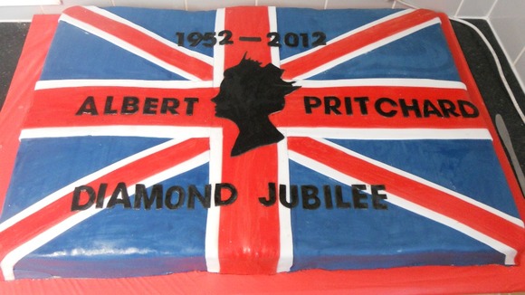 Diamond Jubilee cake for Albert Pritchard Infant School