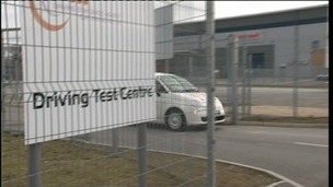 Driving test centre