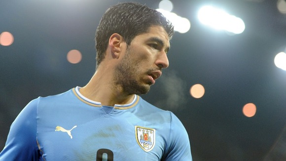 Luis Suarez reportedly twisted his knee during training.