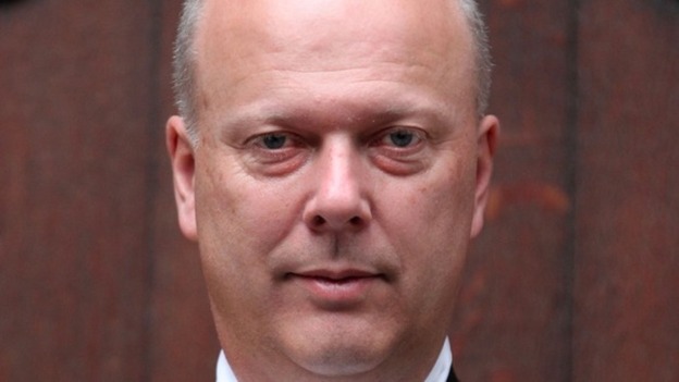Justice Secretary Chris Grayling.