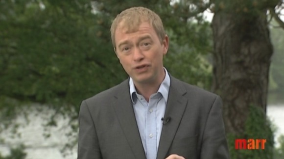 Liberal Democrat president Tim Farron.