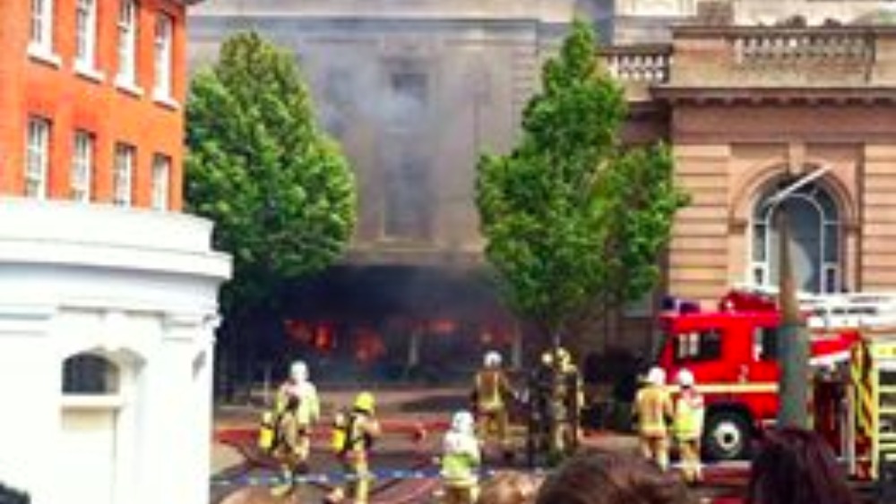 Fakenham fire pictures show the extent of the blaze Anglia ITV News