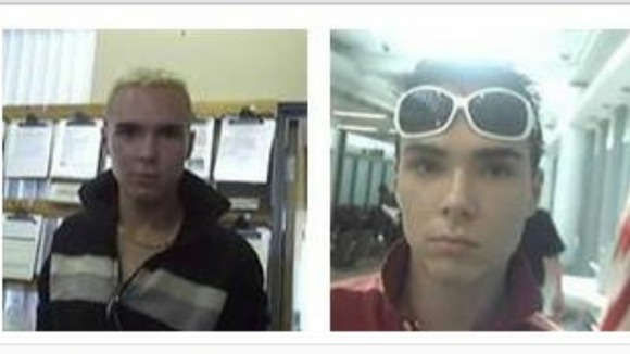 The document shows various pictures of 29-year-old Luka Rocco Magnotta