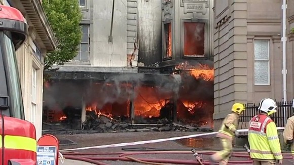Fire crews at scene in Fakenham