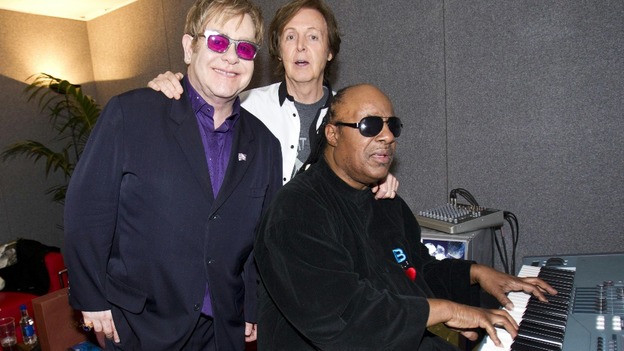 Elton John, Sir Paul McCartney & Stevie Wonder