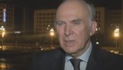 Business Secretary Vince Cable, speaking from China tonight.