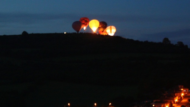 Hot air balloons