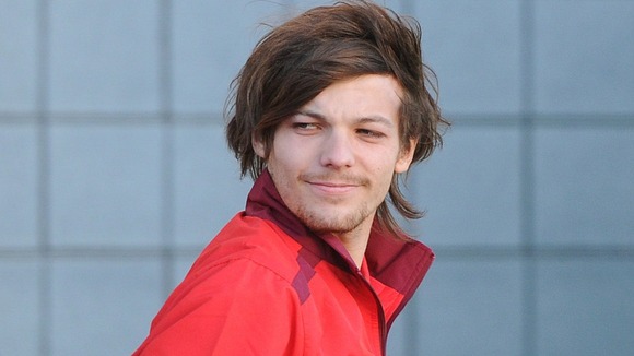 Louis Tomlinson ahead of his debut for Doncaster's reserves in February.