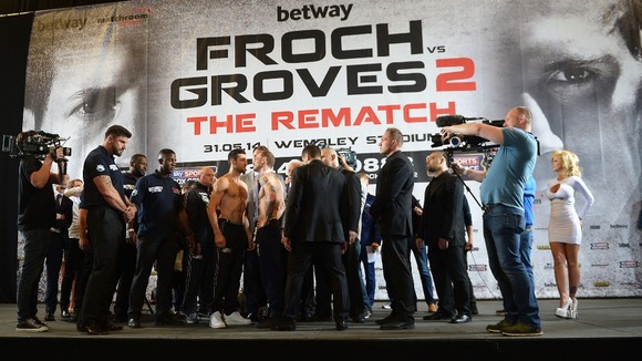 Carl Froch and George Groves.