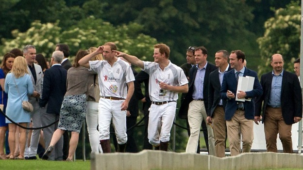 Princes William and Harry