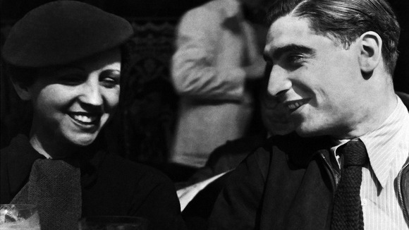 Capa, right, and his sometime partner Gerda Taro both lost their lives covering conflict.