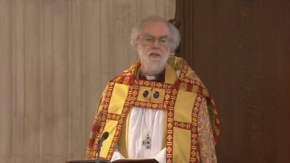 The Archbishop of Canterbury.
