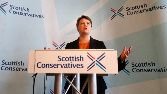 Scottish Conservative leader Ruth Davidson unveils their "radical vision" for Scotland.