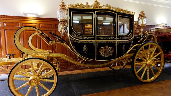 The new Diamond Jubilee state coach will be used for the first time by Queen Elizabeth II during the state opening of Parliament tomorrow.