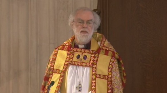 The Archbishop of Canterbury.
