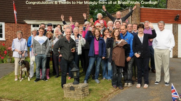 Broad Walk Street Jubilee party