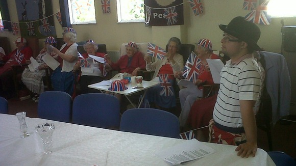 The Salvation Army in Winsford, Cheshire hosted a party