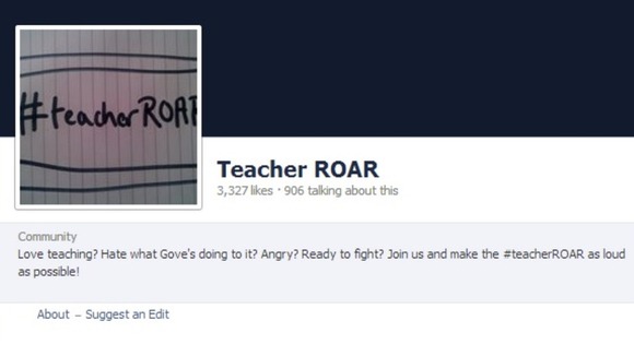 The letter was published on the Facebook page of the Teacher Roar group.
