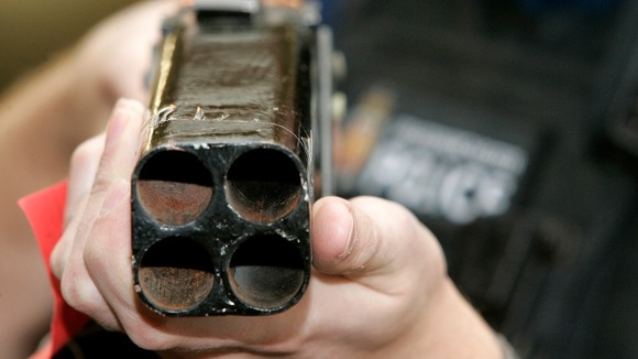 The children were found with the firearm in a street in Toxteth.