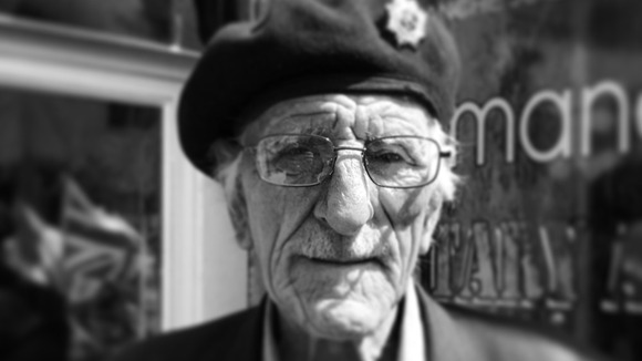 William Stephenson, 90, Royal Army Service Corps, Gold Beach landing on D-Day.