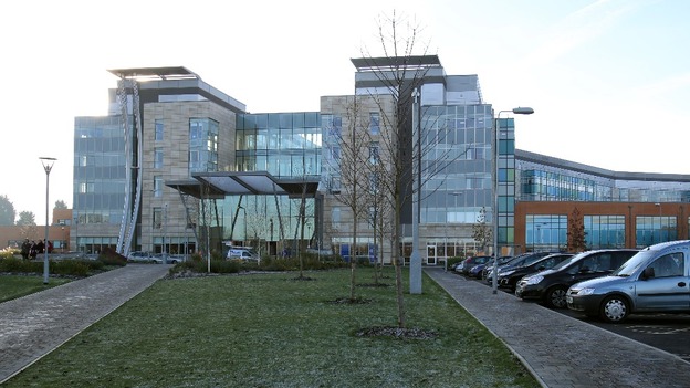 A general view of Peterborough City Hospital in Cambridgeshire
