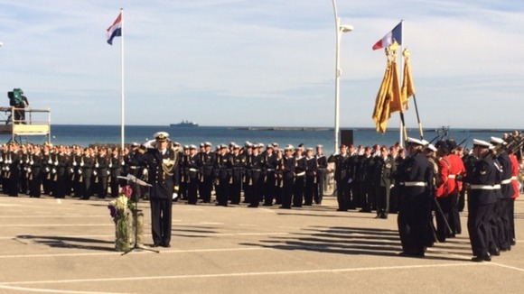 Ceremonies across Normandy marked the 70th anniversary of the D-Day landings.