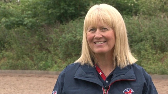 Angela Weiss, a dressage trainer from Nottingham will join the Royal family at lunch today