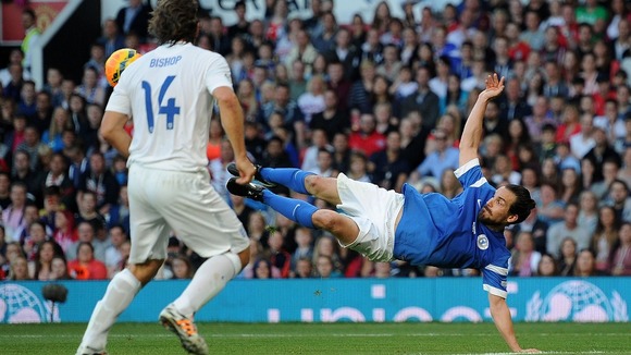 England lost to the rest of the world team, coached by Chelsea manager Jose Mourinho