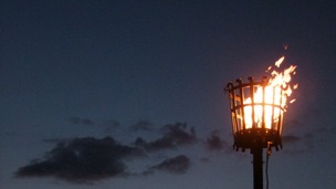 Beacons burning brightly to honour the Queen