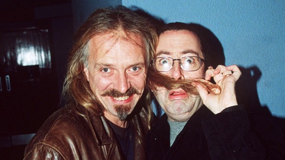 Rik Mayall and Ben Elton pictured in 1999.