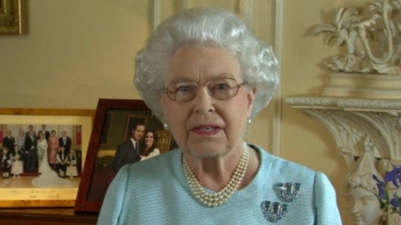 The Queen delivers her Diamond Jubilee message